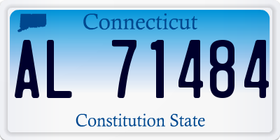 CT license plate AL71484