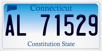 CT license plate AL71529