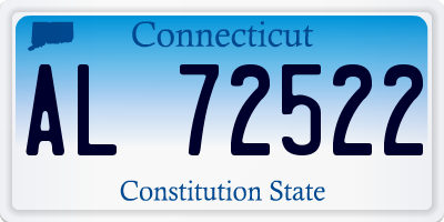 CT license plate AL72522