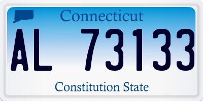 CT license plate AL73133