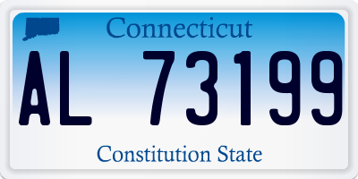 CT license plate AL73199