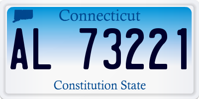 CT license plate AL73221