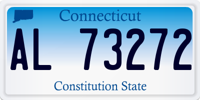 CT license plate AL73272