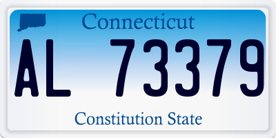 CT license plate AL73379