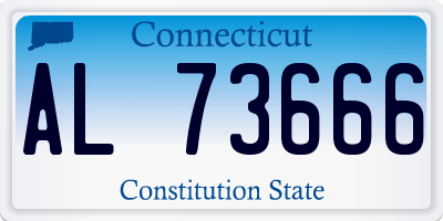 CT license plate AL73666