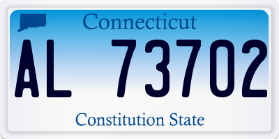 CT license plate AL73702