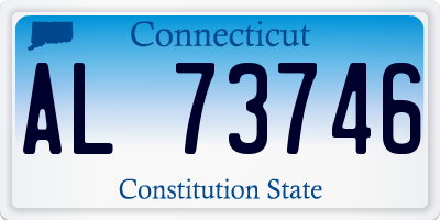 CT license plate AL73746
