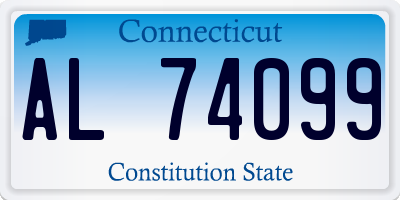 CT license plate AL74099