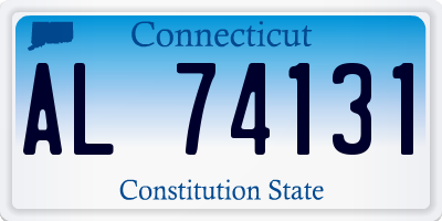 CT license plate AL74131