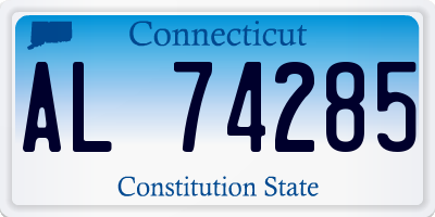 CT license plate AL74285