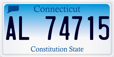 CT license plate AL74715