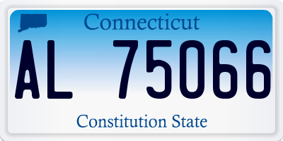 CT license plate AL75066