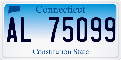 CT license plate AL75099