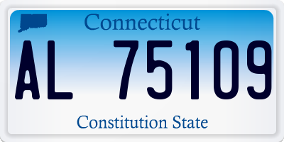 CT license plate AL75109