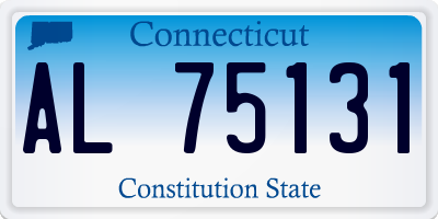 CT license plate AL75131