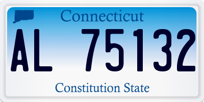 CT license plate AL75132