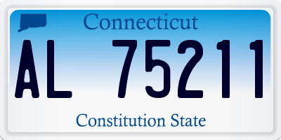 CT license plate AL75211