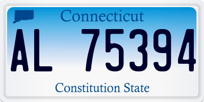 CT license plate AL75394