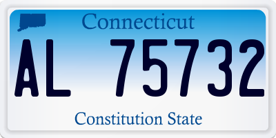 CT license plate AL75732