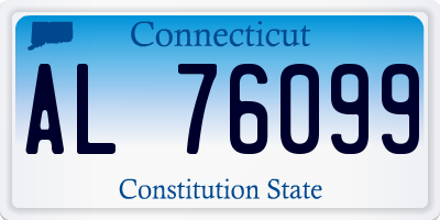 CT license plate AL76099