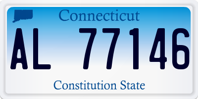 CT license plate AL77146