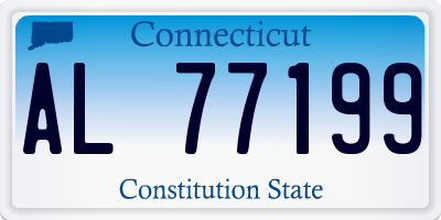 CT license plate AL77199