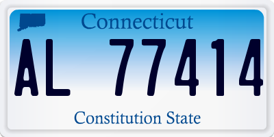 CT license plate AL77414