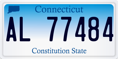 CT license plate AL77484