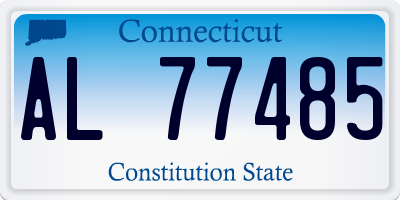 CT license plate AL77485