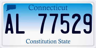 CT license plate AL77529