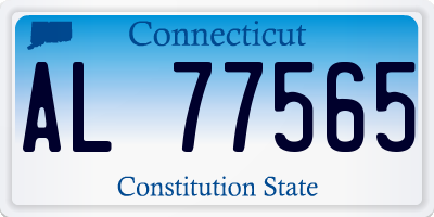 CT license plate AL77565