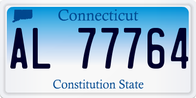 CT license plate AL77764