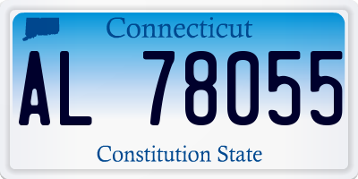 CT license plate AL78055