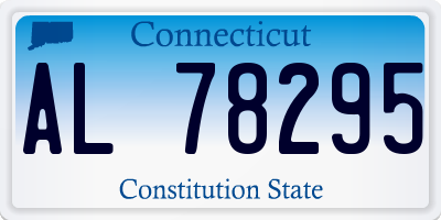 CT license plate AL78295