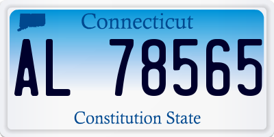 CT license plate AL78565
