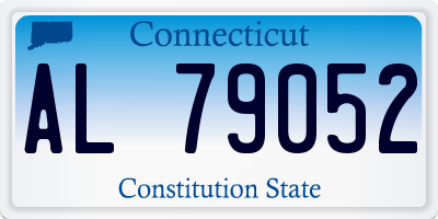 CT license plate AL79052