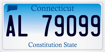 CT license plate AL79099