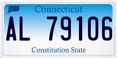 CT license plate AL79106