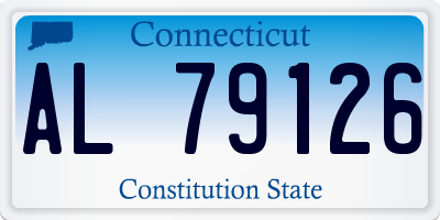 CT license plate AL79126
