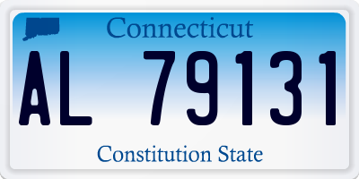CT license plate AL79131