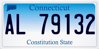 CT license plate AL79132