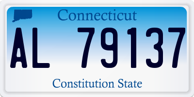 CT license plate AL79137