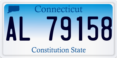 CT license plate AL79158