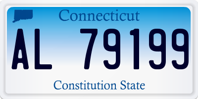 CT license plate AL79199