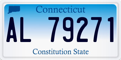 CT license plate AL79271