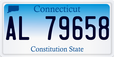 CT license plate AL79658