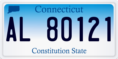 CT license plate AL80121