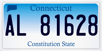 CT license plate AL81628