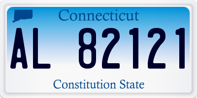 CT license plate AL82121