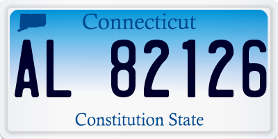 CT license plate AL82126